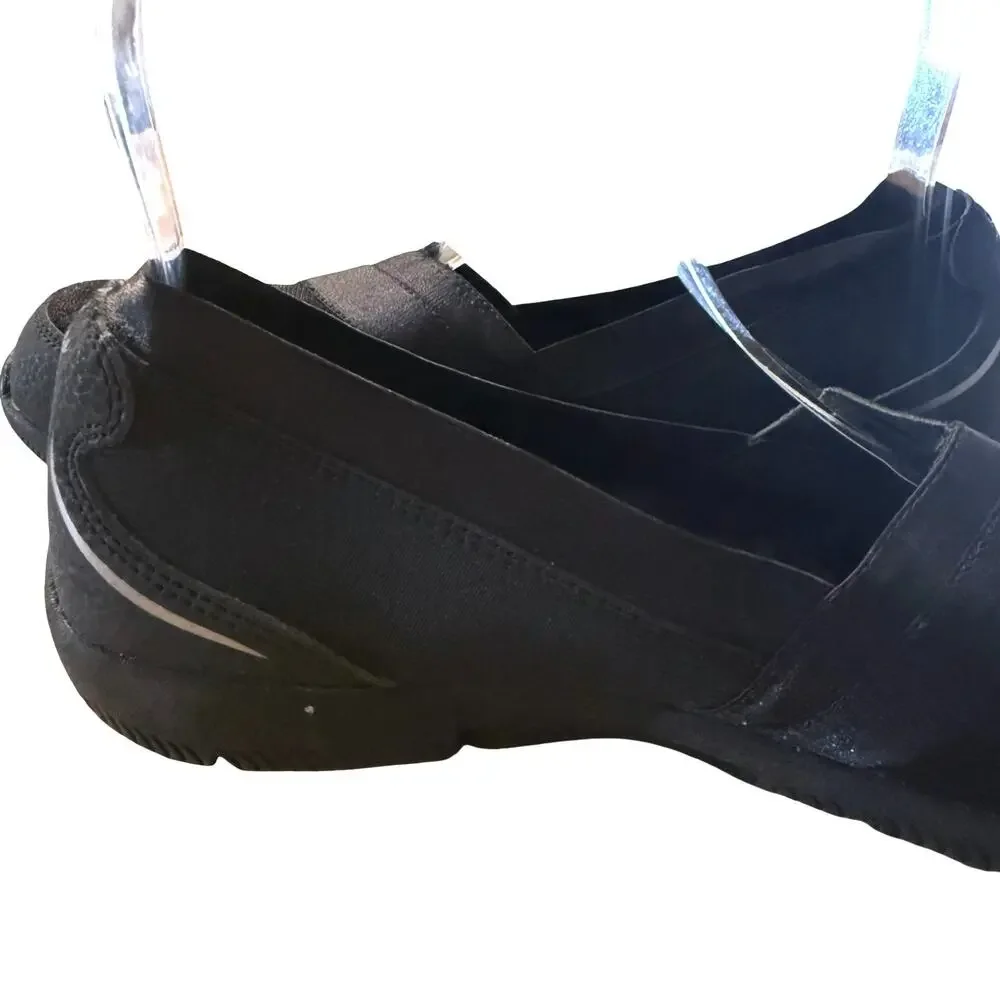 Skechers Be-Lux Daylights Black Mesh Slip On Sneakers Loafers Flats Shoes sz 9